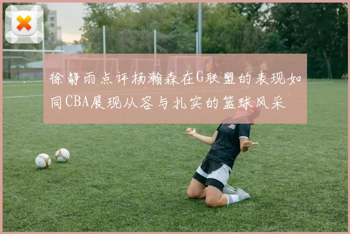 徐静雨点评杨瀚森在G联盟的表现如同CBA展现从容与扎实的篮球风采